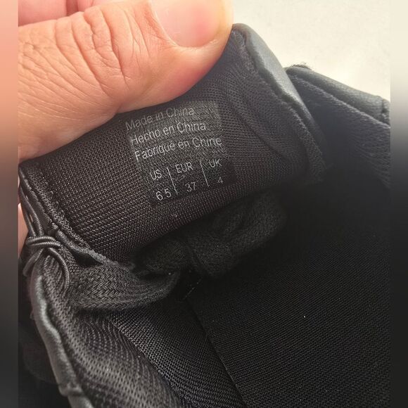 Ted Baker Alisson Sneakers Black Floral Size 6.5 - Picture 7 of 11